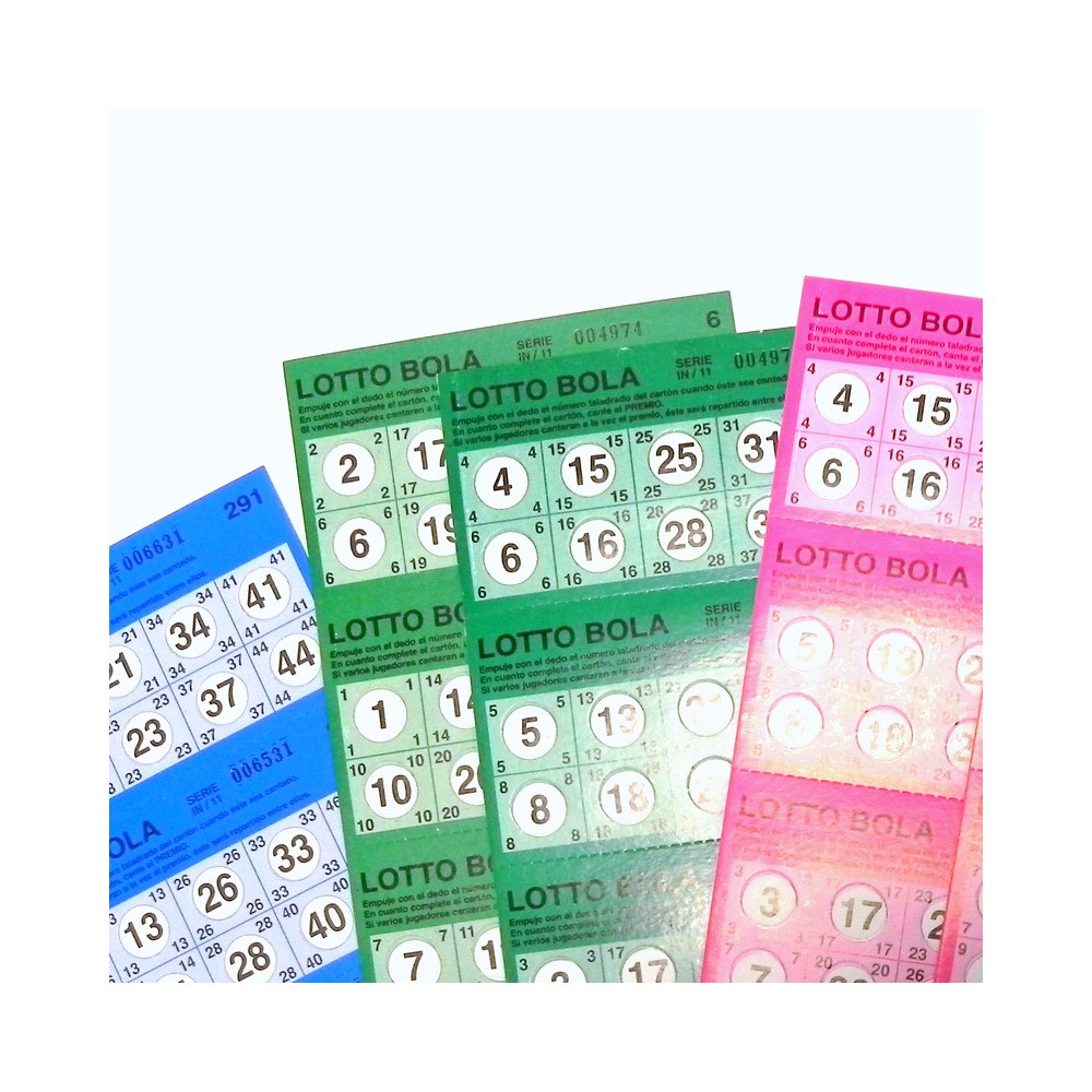 Cartones de bingo (serie 300)