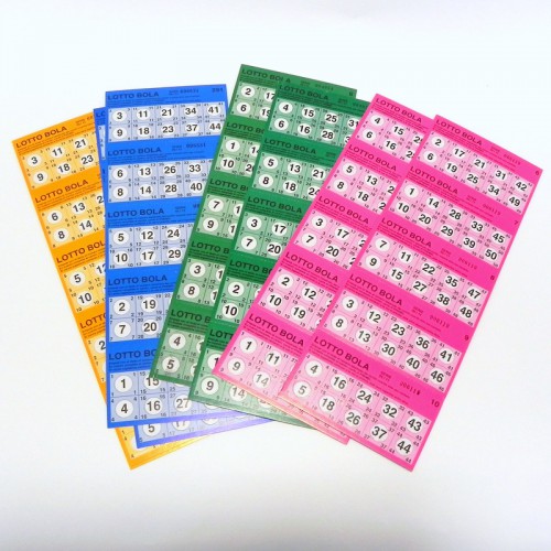 Cartones de bingo (serie 300)