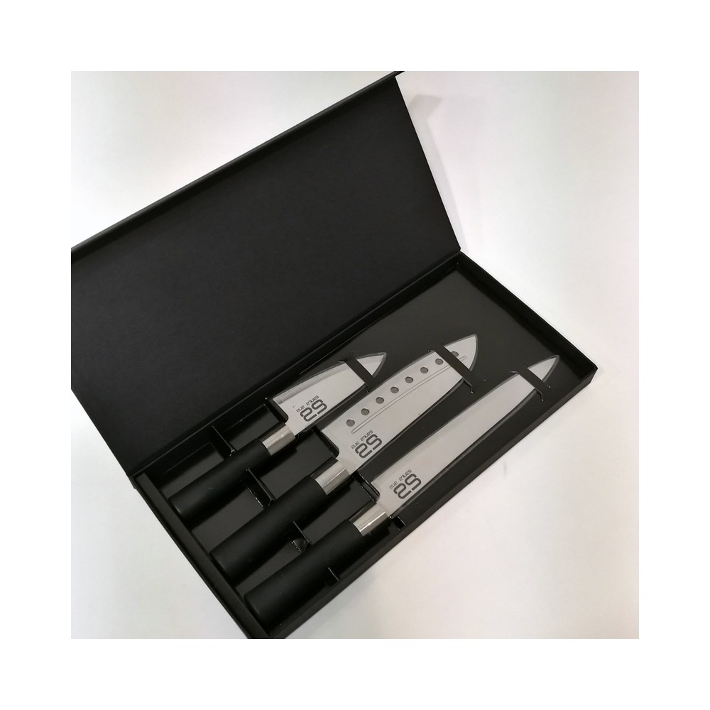 Estuche 3 cuchillos Sta. Ana C-557