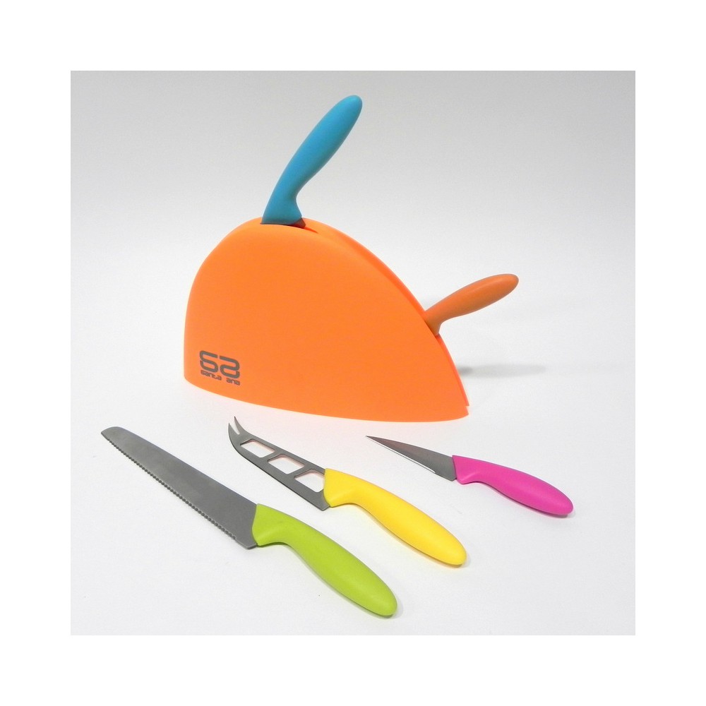 Set 5 cuchillos colores M-555