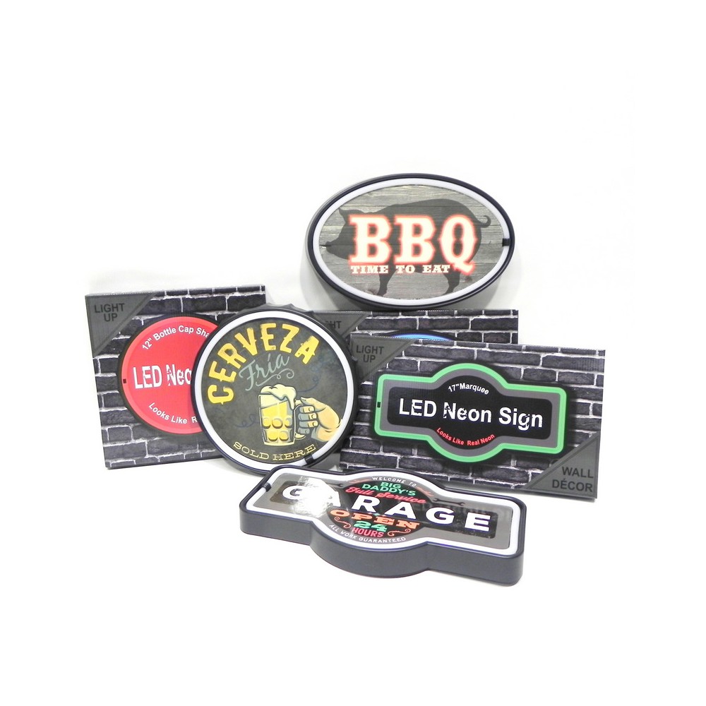 Carteles con luz L-325