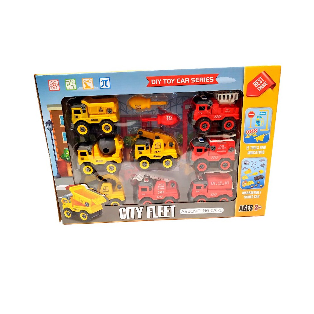 Estuche 8 camiones J-31