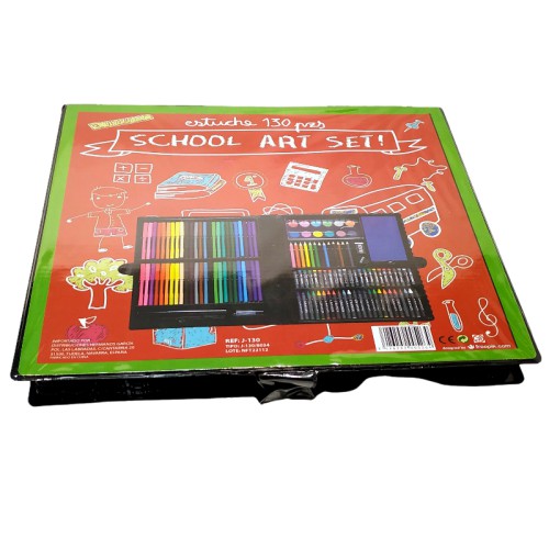 Estuche pinturas 130 pcs J-130