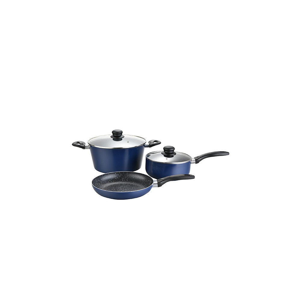 Batería de cocina azul 5pcs M-554