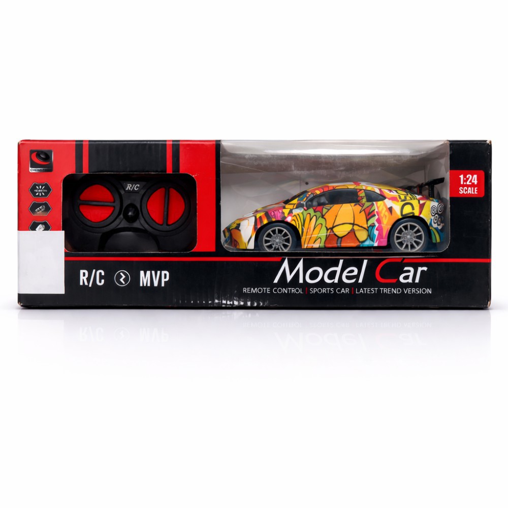 Coche R/C pintado mando J-46