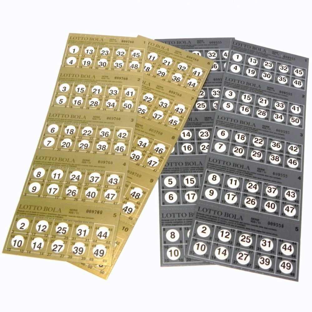 Cartones de bingo (serie 600) Ref.415