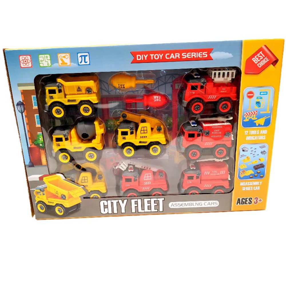 Estuche 8 camiones J-31