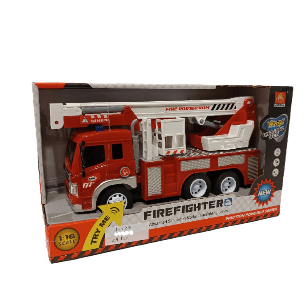 Camión bomberos Musical J-125