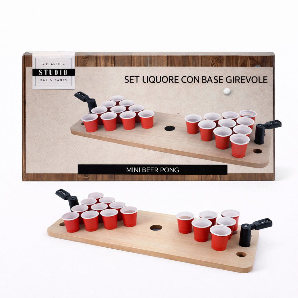 Juego vasos beer pong J-195