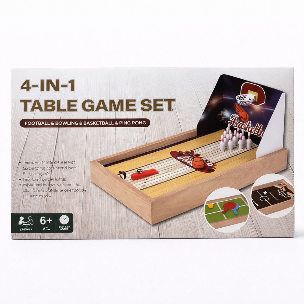 Juegos de mesa 4 en 1 J-199