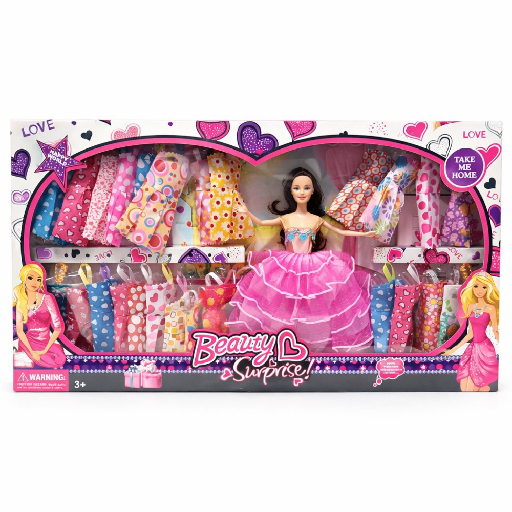 Muñeca c/vestidos en caja 39-6086 Ref. 86