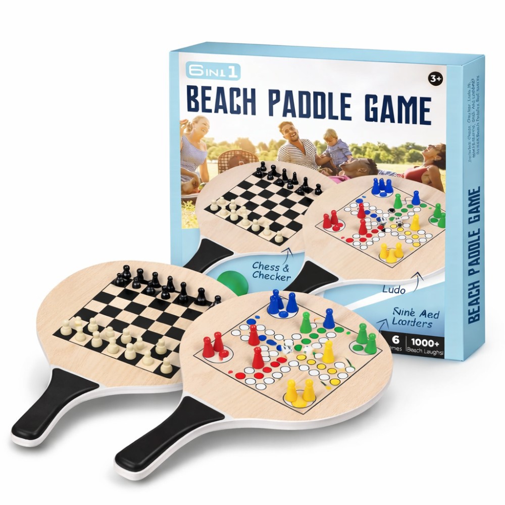 Palas de Playa 4 Juegos J-190