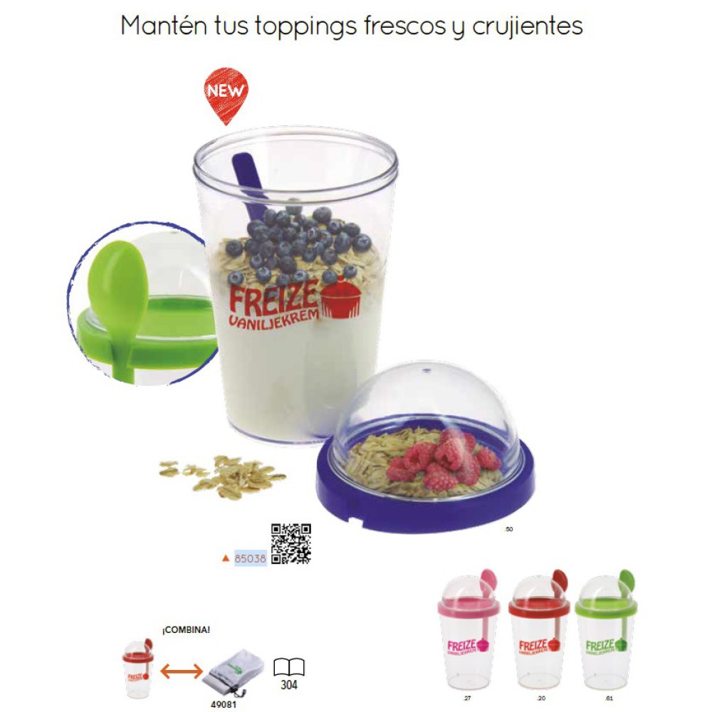 Vaso para Yogurt / Helado 8538