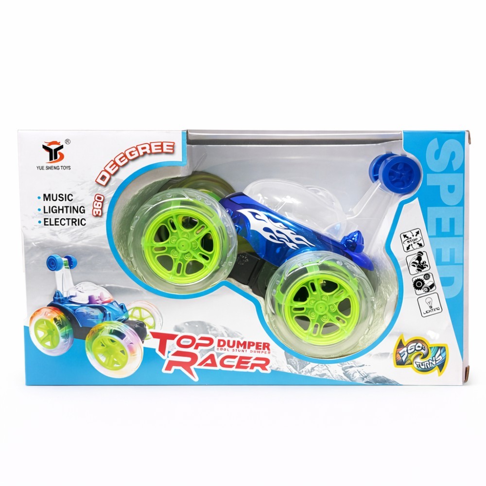 Coche r/c giro 360 luz sonido cargador 39-990176 Ref. 176