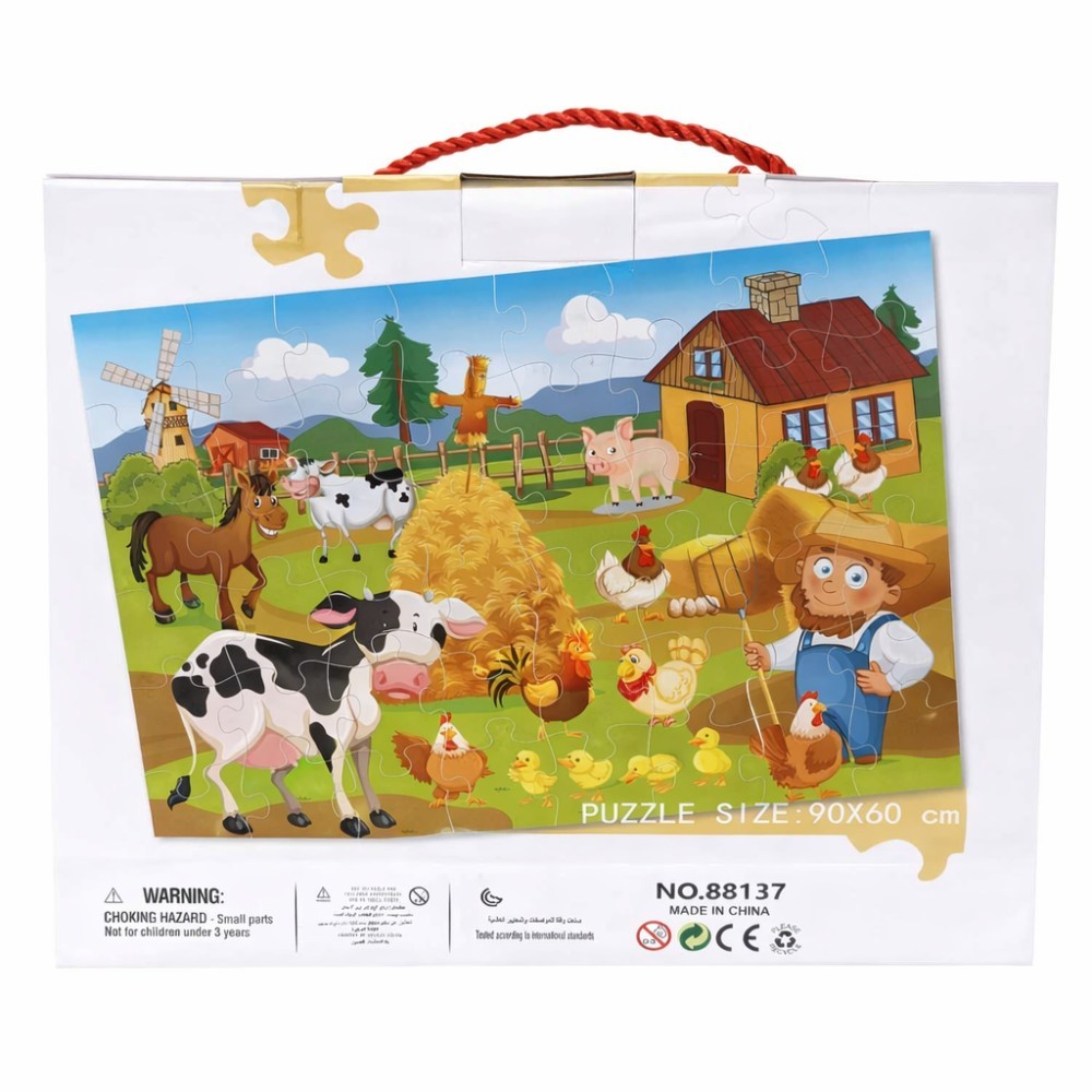 Puzzle animales 48 - jumbo 39-88133 Ref. 133