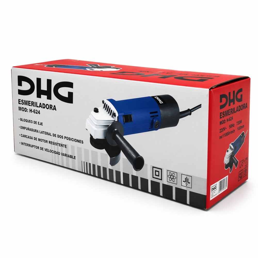 Esmeriladora DHG H-624 Ref.997
