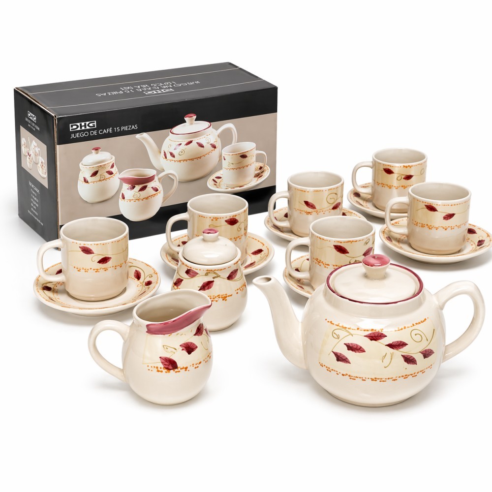 Juego café 15 pcs Ref.574