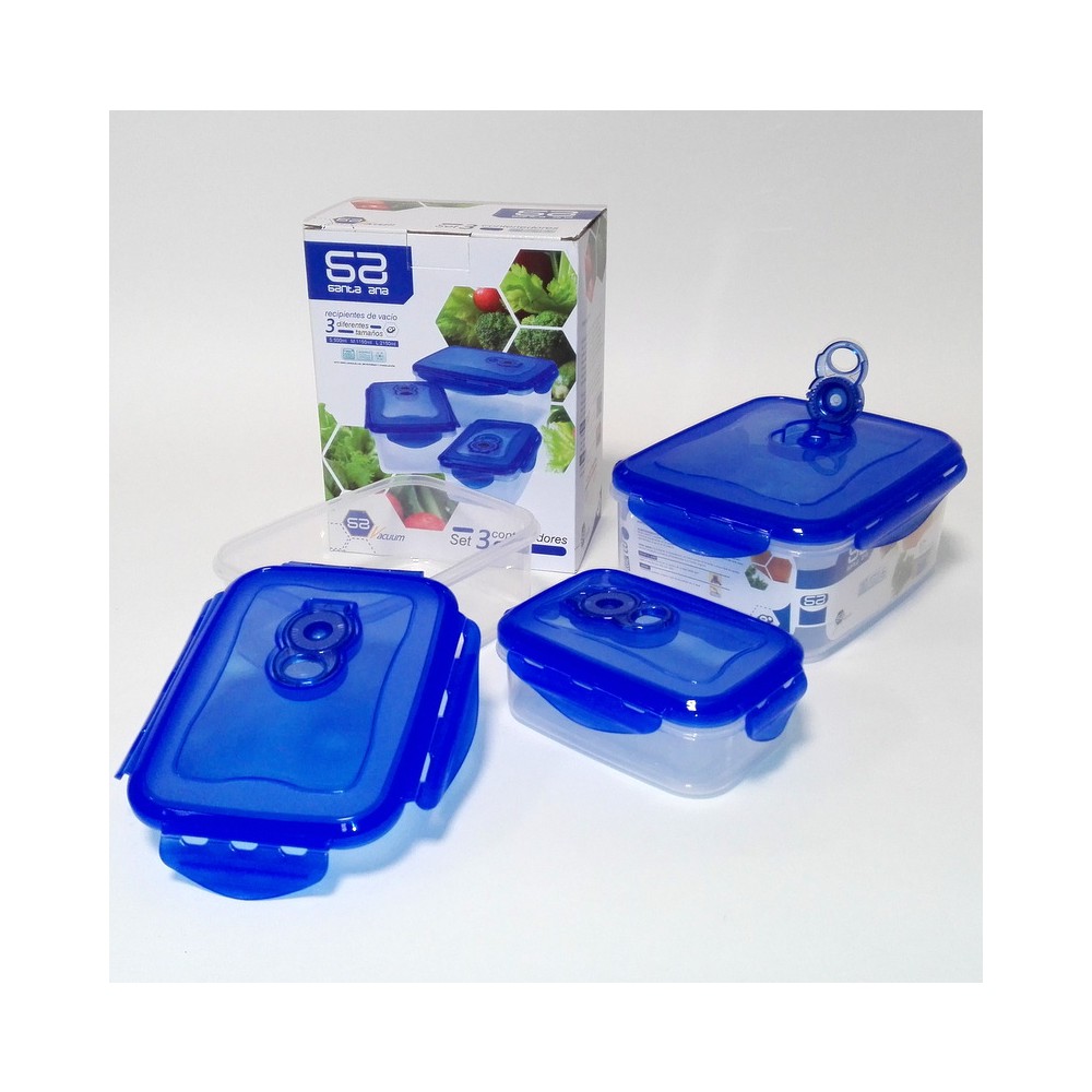 Frigo set vacuum rectangulares M-518