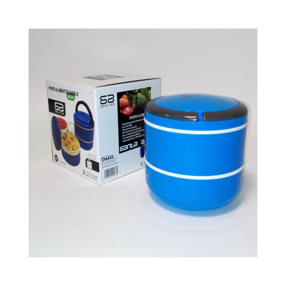 Porta alimentos doble Santa Ana M-511