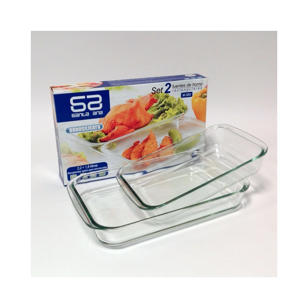 Set 2 fuentes horno M-583