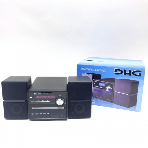 Mini cadena DVD 360